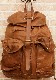 (���֥륢���륨��) RRL Riley �쥶�� ���å����å� ���� Leather Rucksack Tan