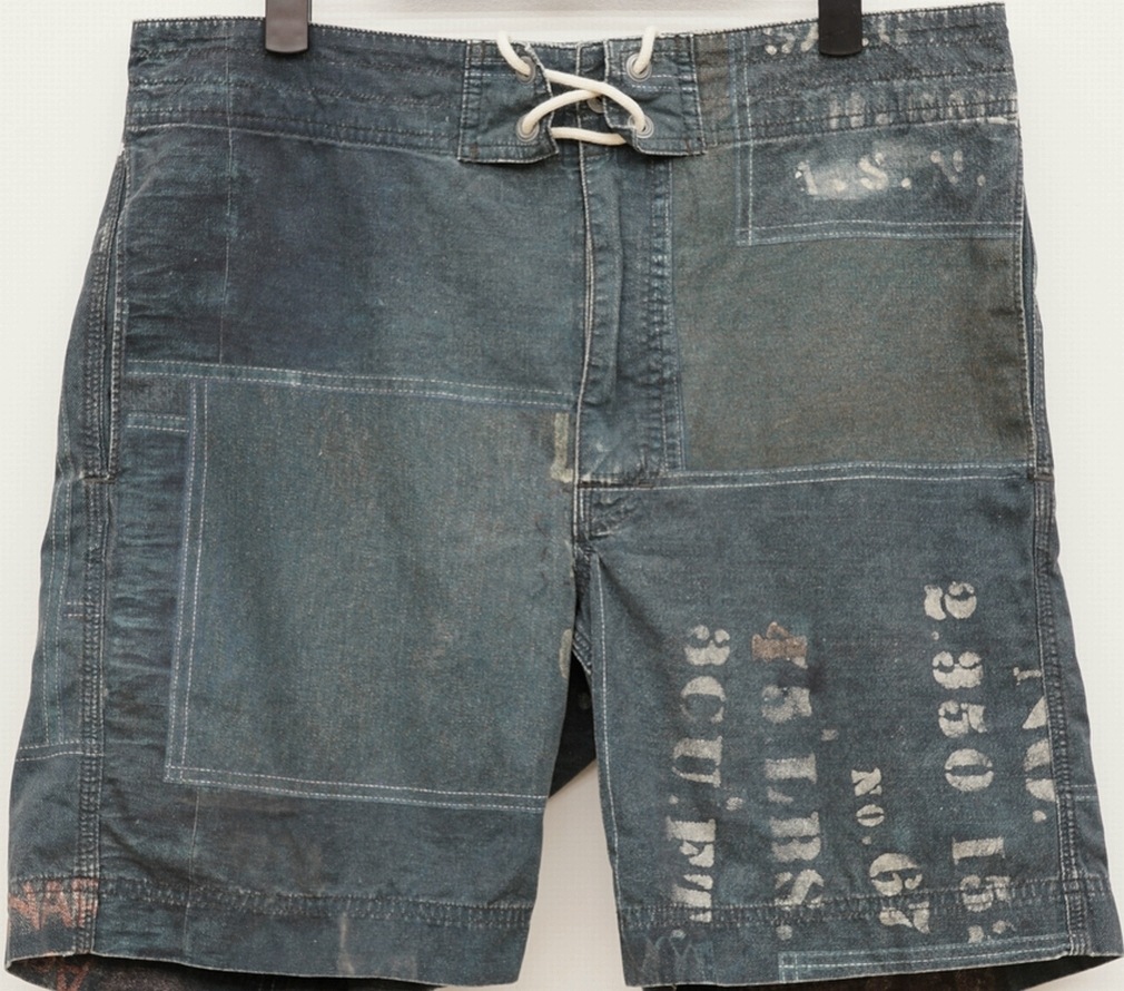 ダブルアールエル) RRL デニム グラフィック ショーツ メンズ