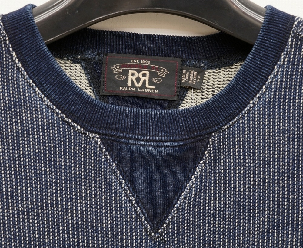 (֥륢륨) RRL ǥ åȥ å  ȥ졼ʡ   Indigo Cotton Sweatshirt
