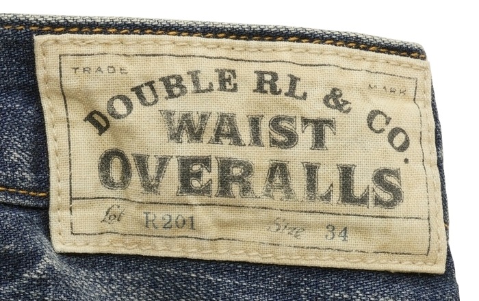 (���֥륢���륨��) RRL �������ǥ˥��� Cooperton �Хå���Хå� ���ȥ졼�� �ե��å� ����ӥå� ������ ��� Novelty Denim