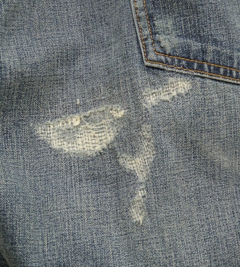 (���֥륢���륨��) RRL �������ǥ˥��� Cooperton �Хå���Хå� ���ȥ졼�� �ե��å� ����ӥå� ������ ��� Novelty Denim