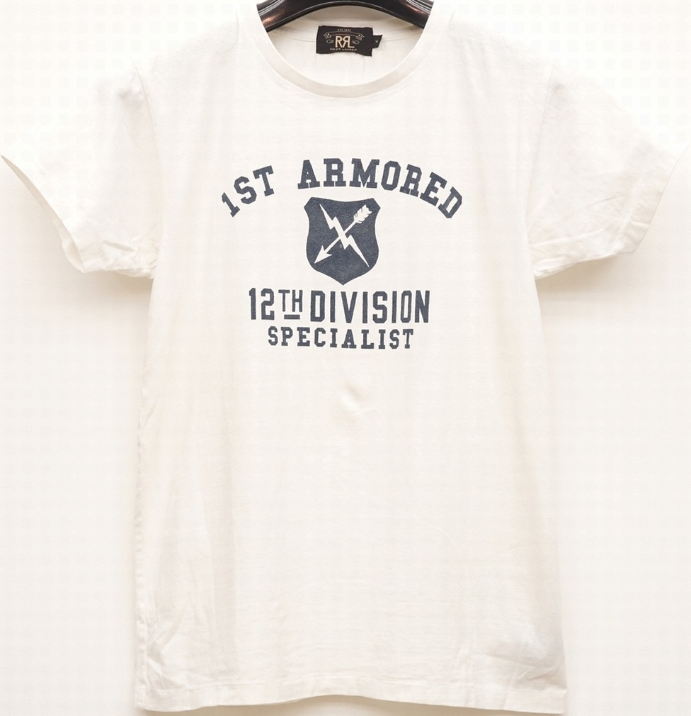 (֥륢륨) RRL ơ ߥ꥿꡼ ץ ԥ ۥ磻  Cotton Jersey Graphic Tshirt