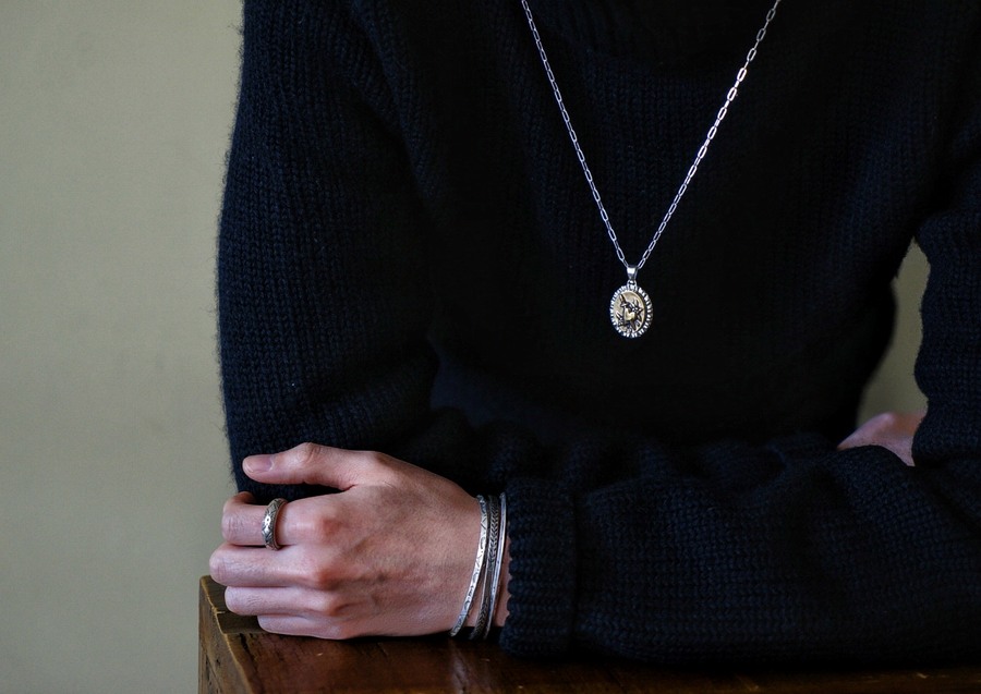 LHN Jewelry(륨 奨꡼) ϥɥᥤ ʥХ С Х󥰥  Navajo Cuff Silver