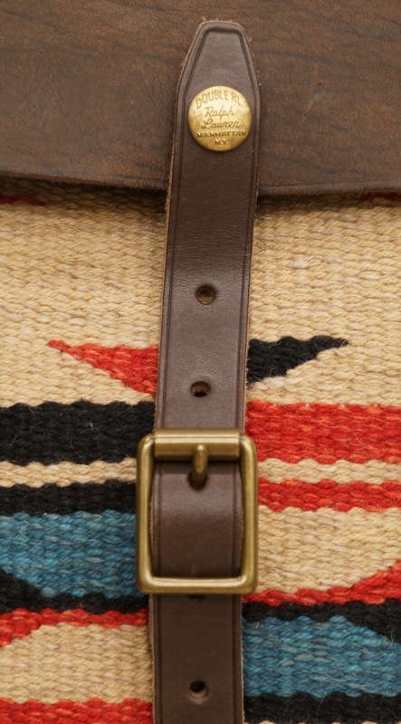(���֥륢���륨��) RRL �쥶�� �ϥ�ɥ����֥� �饰 �������� �Хå� �ͥ��ƥ��� Hand Woven Leather Bag