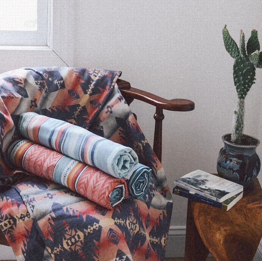 FAHERTY BRAND (�ե���ƥ� �֥���) Adirondack �֥�󥱥å� ���åȥ� �ͥ��ƥ����� Palm Isle