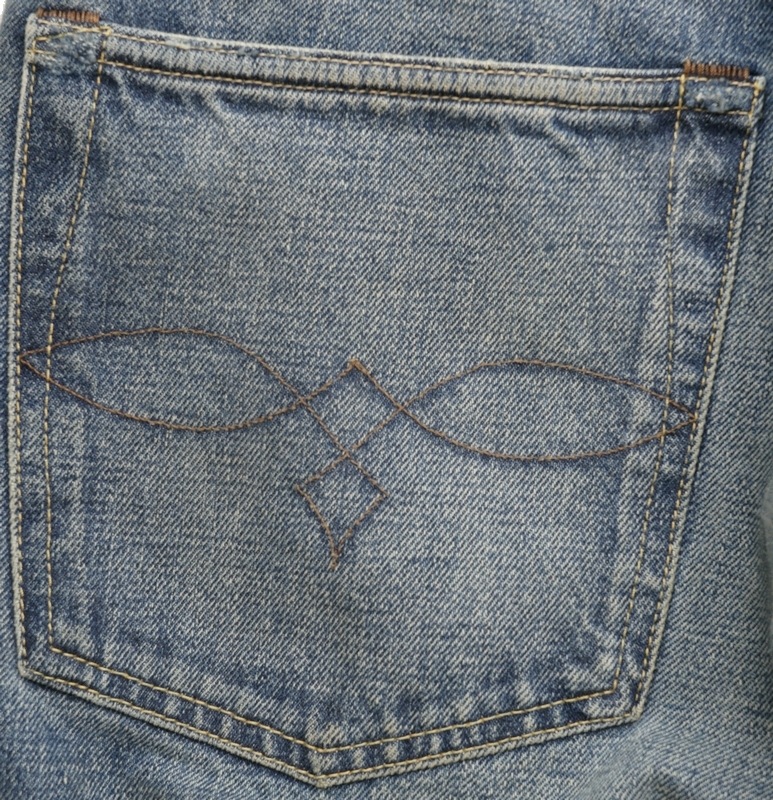 (���֥륢���륨��) RRL �ƹ����ǥ˥���� ��ڥ��ù� �������ȥ졼�� Railey ������ ��� Low Straight Zip Fly Jean
