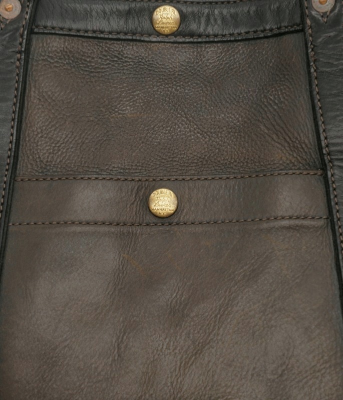 (���֥륢���륨��) RRL �����ꥢ��쥶�� �ϥꥹ �ȡ��� �֥�å� Leather Harris Tote