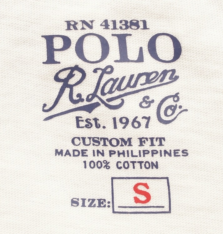 (���ե������) Ralph Lauren ������ơ����ù� ����֥�� T����� �ۥ磻��