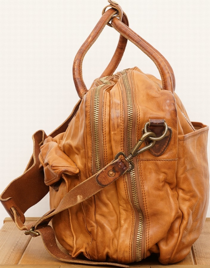 (���֥륢���륨��) RRL ���ǥ� �����ꥢ�� �쥶�� ������ �֥꡼�ե����� �Хå� ��� Leather Cargo Briefcase