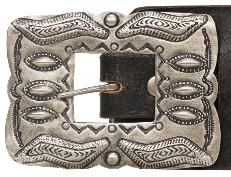 (���֥륢���륨��) RRL �����ꥢ�� �쥶�� ������� �٥�� ��� Leather Concho Belt