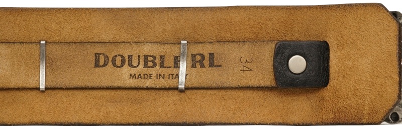 (���֥륢���륨��) RRL �����ꥢ�� �쥶�� ������� �٥�� ��� Leather Concho Belt