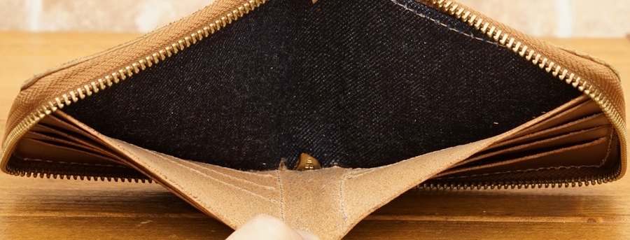 (���֥륢���륨��) RRL �ƹ��� ��ե����� �쥶�� ���å� ������å� Roughout Leather Zip Wallet