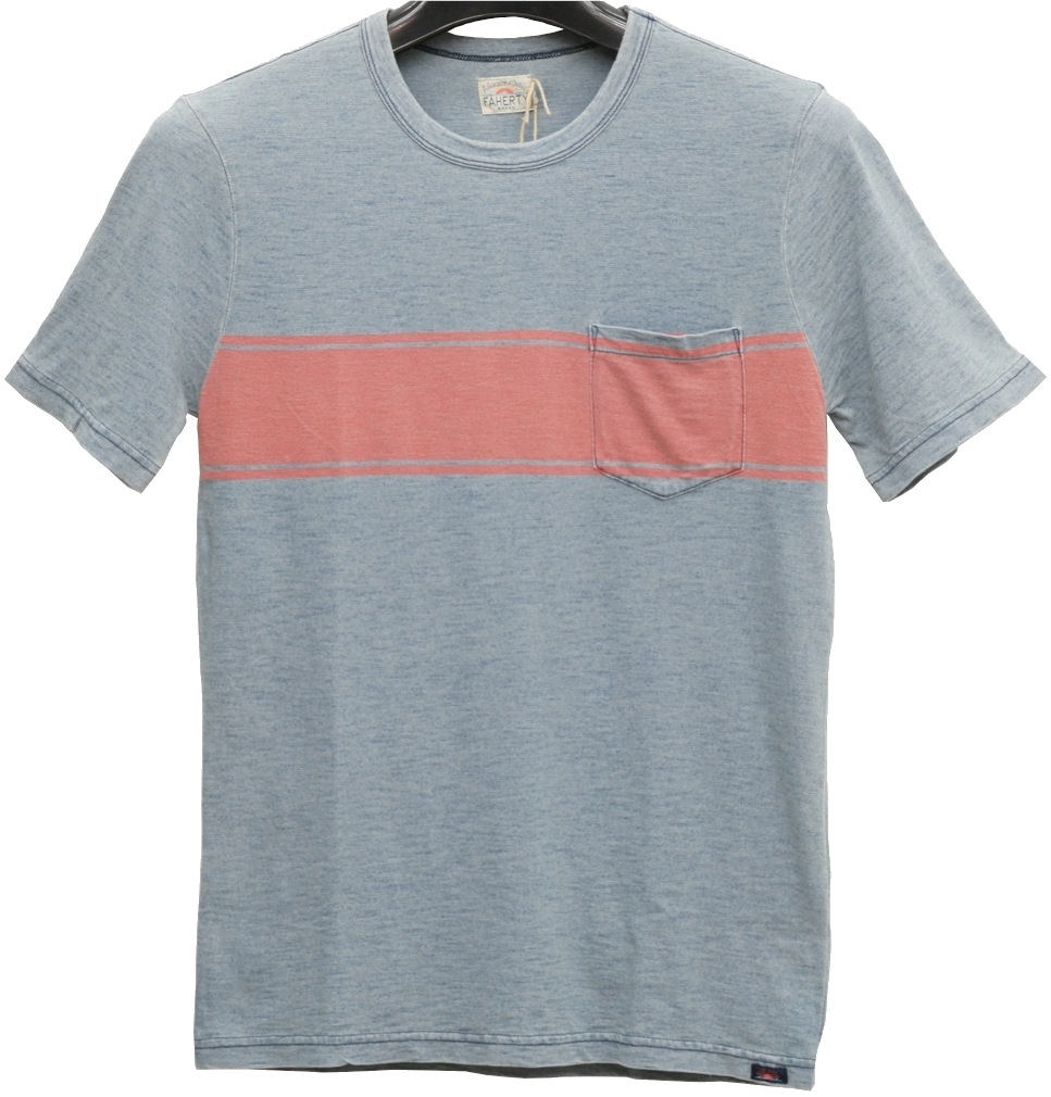 FAHERTY BRAND (�ե���ƥ� �֥���) �������� ����ǥ��� �ݥ��å� T����� ������ơ��� ������ �ܡ����� ���