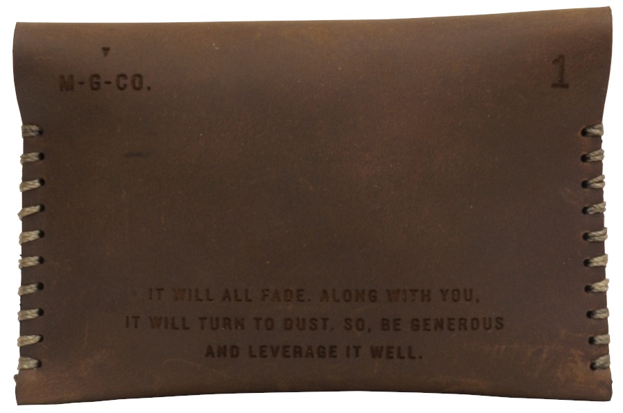 Misc. Goods Co. �쥶�� �����ɥ����� ������å� V.1 �������֥饦�� ����ꥫ�� ��� ��˥��å��� Leather Wallet