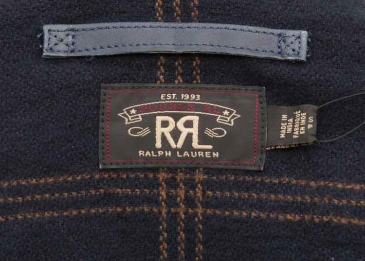 (֥륢륨) RRL  쥶 㥱å  ǥ  Indigo Herren Leather Jacket