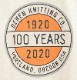 Dehen 1920(�ǡ��إ�) �϶�100��ǯ ���� ����ꥫ�� ���� �ץ��� T����� ���꡼�� 100 Year Anniversary Seal Tee Natural