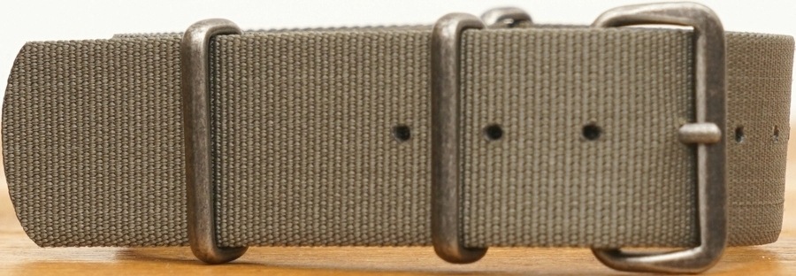 (���֥륢���륨��) RRL �����Х� �����å� ���ȥ�å� �饤�ȥ��졼 Canvas Wath Strap Light gray