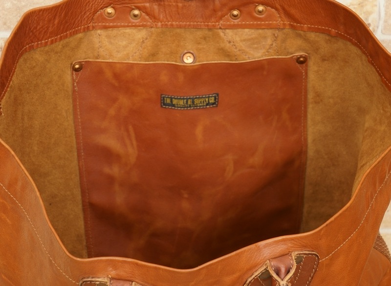 (���֥륢���륨��) RRL �����ե����� ����֥�� �����ꥢ��쥶�� �ȡ��ȥХå� Tumbled Leather Tote