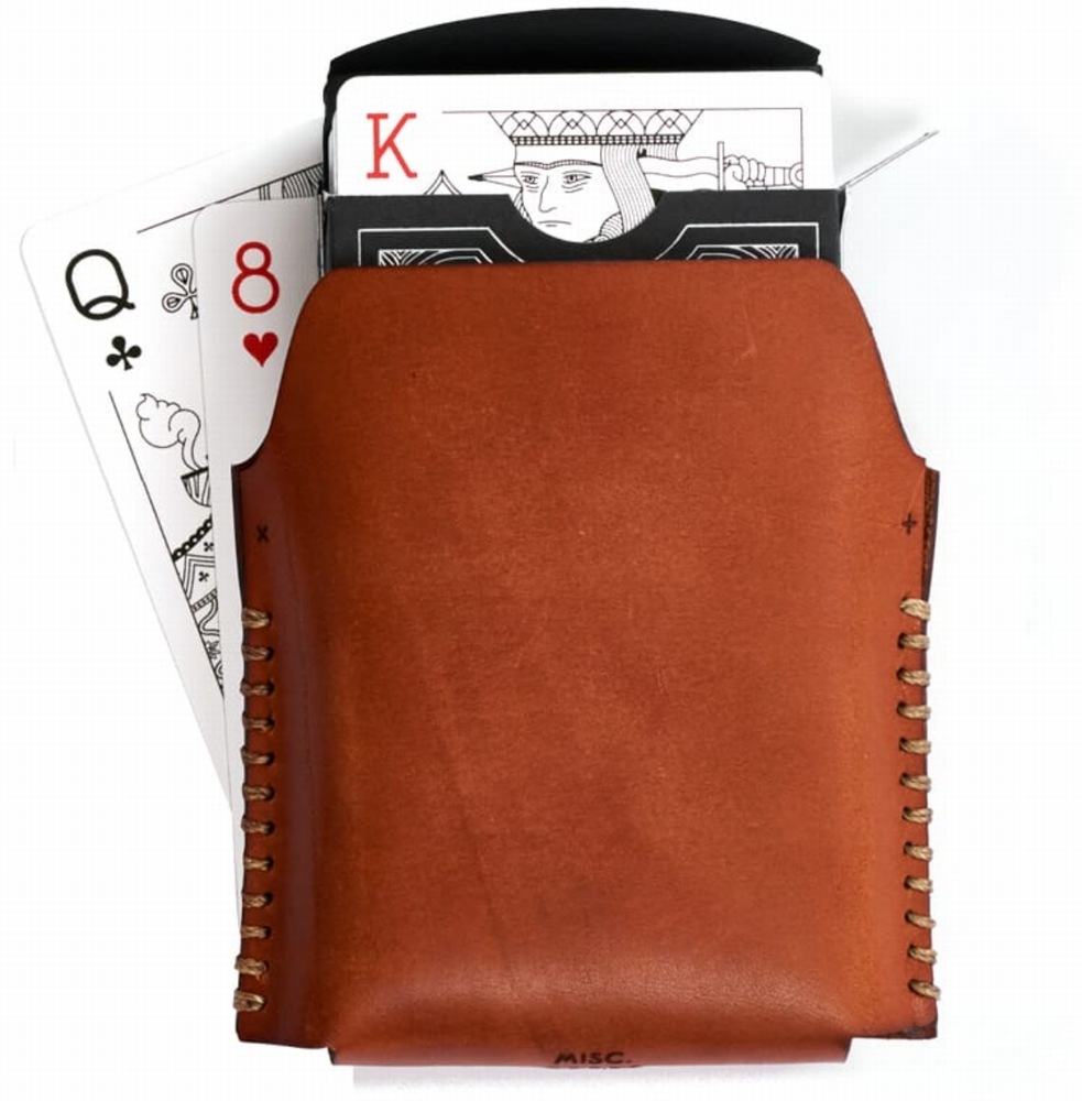 Misc. Goods Co. 쥶 ȥ  ץ쥤󥰥 ٥֥륿˥ ꥫ ץ쥼 ˥å Single Leather Case