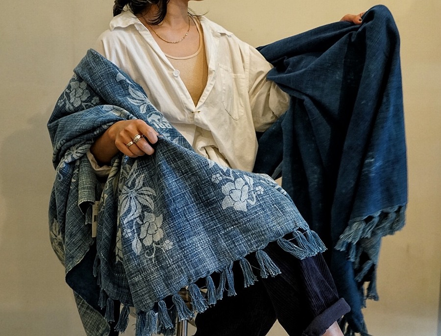 (���֥륢���륨��) RRL ����ǥ��� ���åȥ� �ӡ��� �֥�󥱥å� �������� ��� ��ǥ����� ��˥��å��� Indigo Cotton Beach Blanket