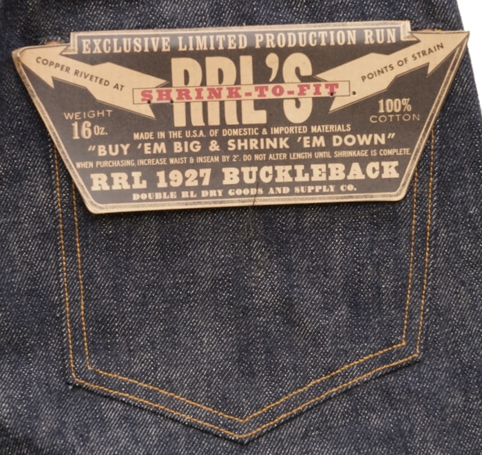 ダブルアールエル) RRL リミテッドエディション ストレート ジーンズ バックルバック 日本製デニム使用 リジッド Limited Edition Straight Jean Rigid | RRL,Limited edition | | -GARYU- ラルフローレン・RRL通販サイト ダブルアールエル) RRL リミテッドエディション ストレート ジーンズ バックルバック 日本製デニム使用 リジッド Limited Edition Straight Jean Rigid | RRL,Limited edition | | -GARYU- ラルフローレン・RRL通販サイト