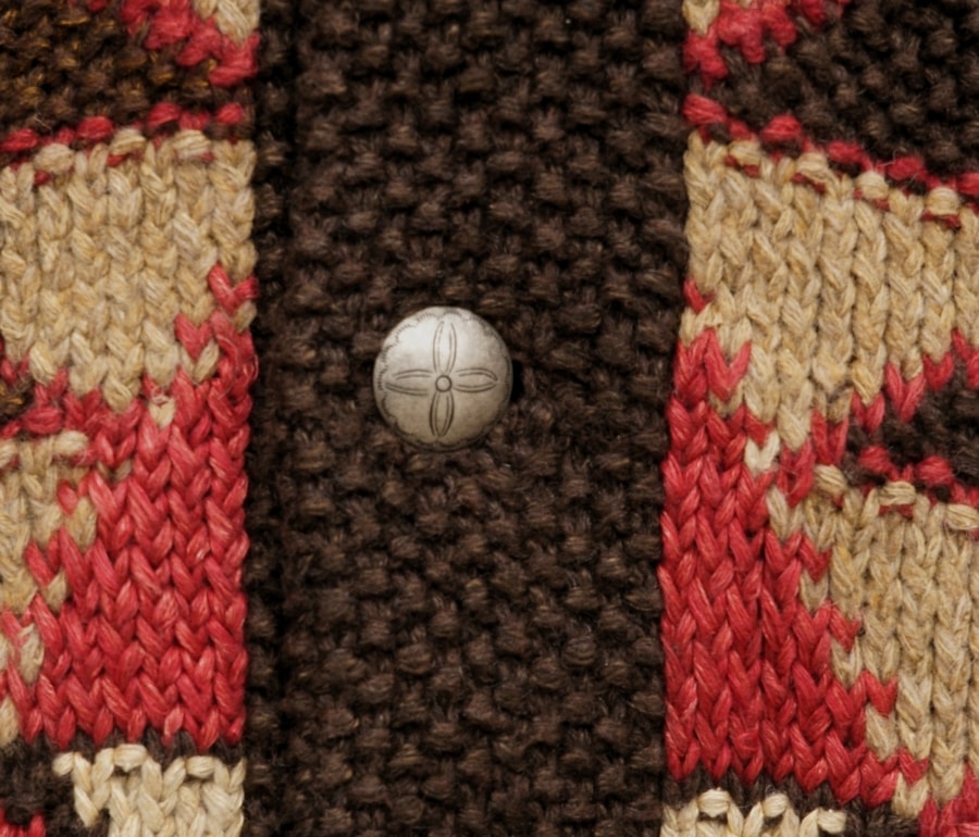 (���֥륢���륨��) RRL �ϥ�ɥ˥å� �٥�ƥå� ���� ���硼�� �����ǥ����� �֥饦�� ���Ԥ� ��� Hand Knit Ranch Shawl Cardigan