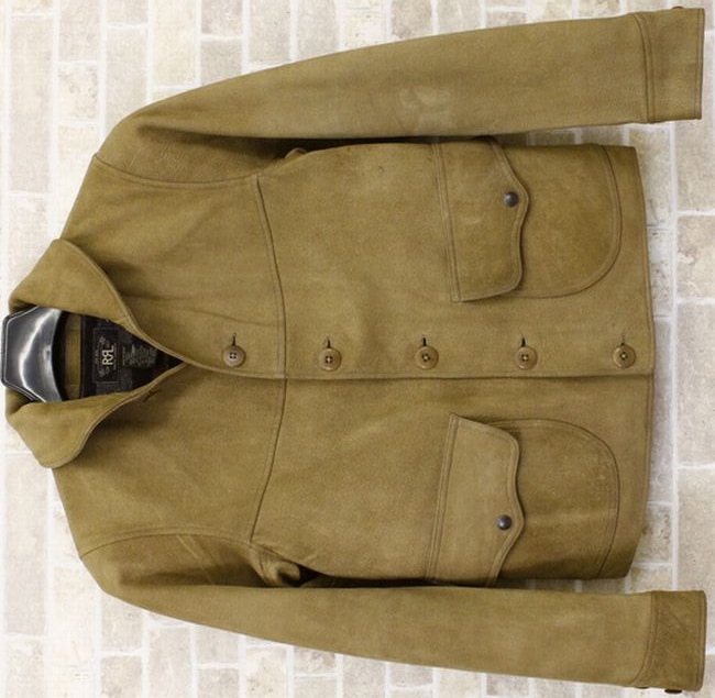 RRL / ダブルアールエル 「Walker Leather jacket」 ディアスキン