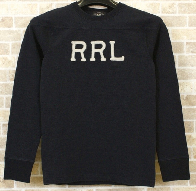 RRL / ダブルアールエル スラブコットン バックワッペン スウェット