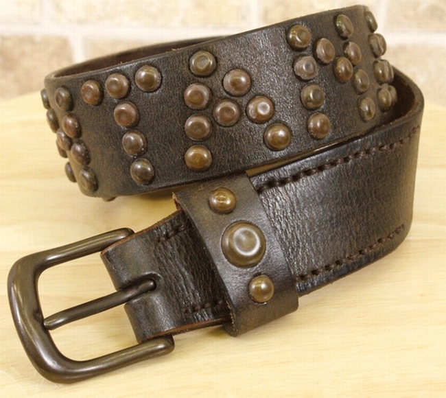 ラルフ　スタッズ　ベルト　RRL ダブルアールエル HTC スタッズベルト　32 ラルフ スタッズベルト HTC ラルフローレン ダブルアールエル RRL ベル