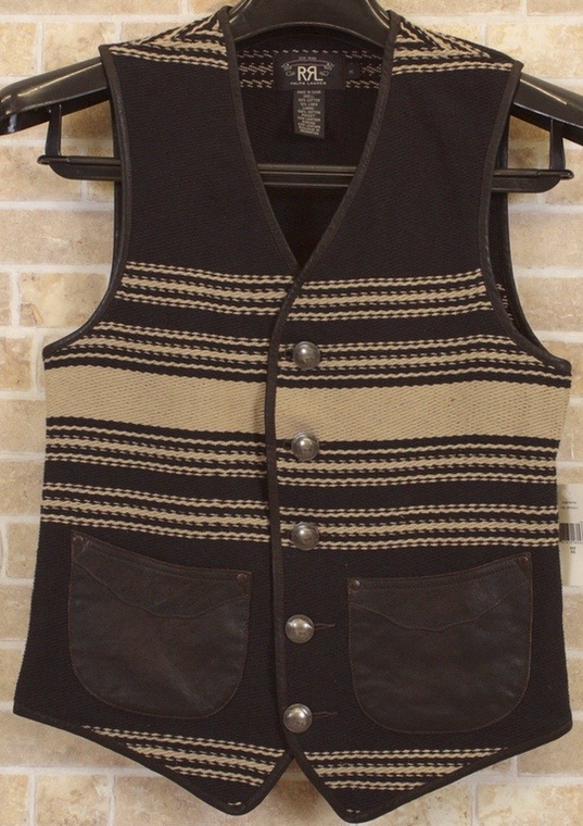 RRL / ダブルアールエル 「Posadas vest」 リネン × コットン