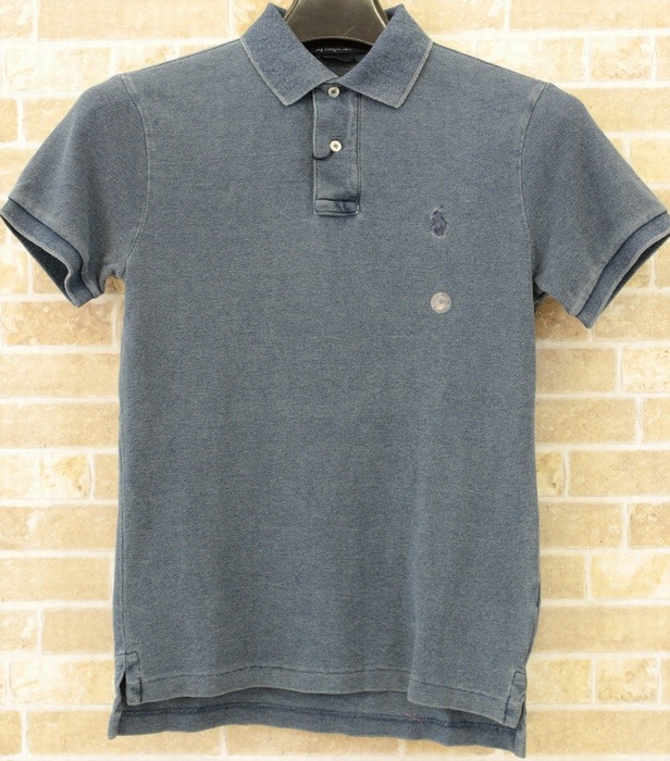 (���ե������) Ralph Lauren ����ǥ�������  Ⱦµ �ݥ������ �����ե��å� �����å���֥롼 L