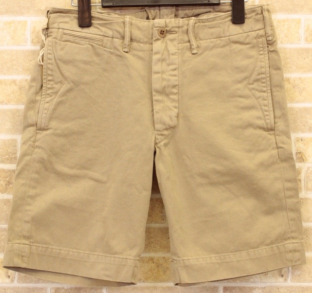 コットン チノ オフィサーズ ショートパンツ（チノパンツ）｜RRL