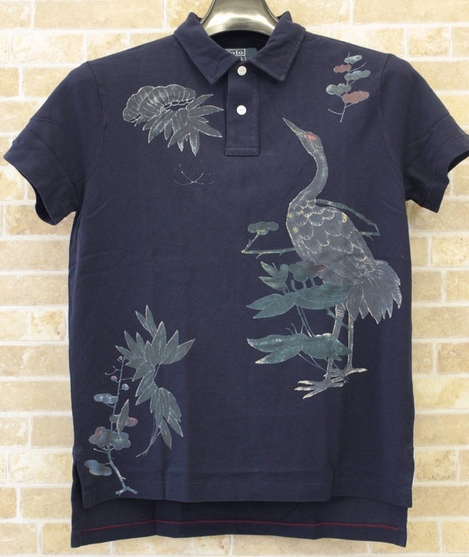 (���ե������) Ralph Lauren �� ���� �ץ��� �ݥ������ Custom-Fit Graphic Polo M