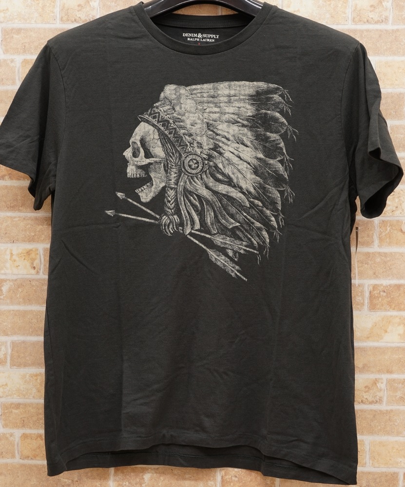 ���ե������ Denim&Supply �ǥ˥�����ץ饤 ������ ����ǥ����� T����� L