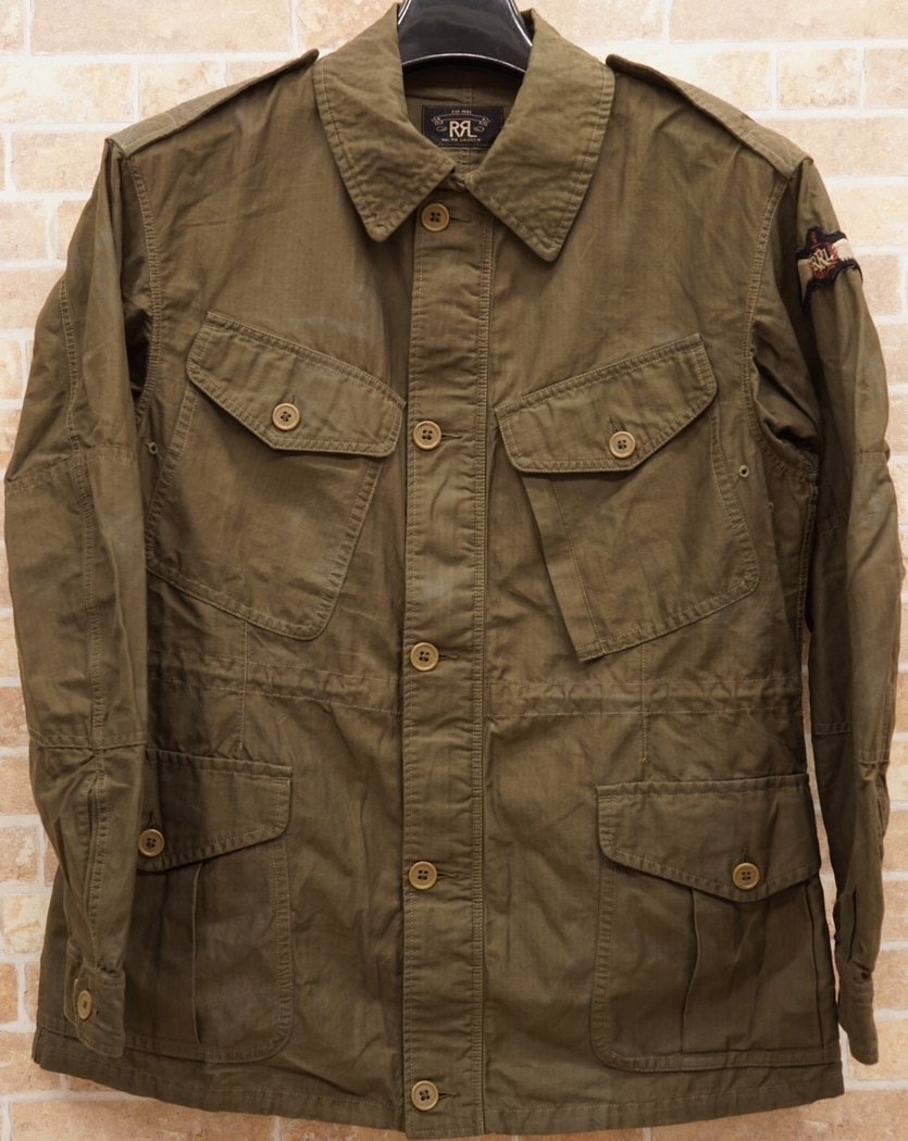 (ダブルアールエル) RRL Rawlins ミリタリー ジャケット M Military Jacket--GARYU-  ラルフローレン・RRL通販サイト