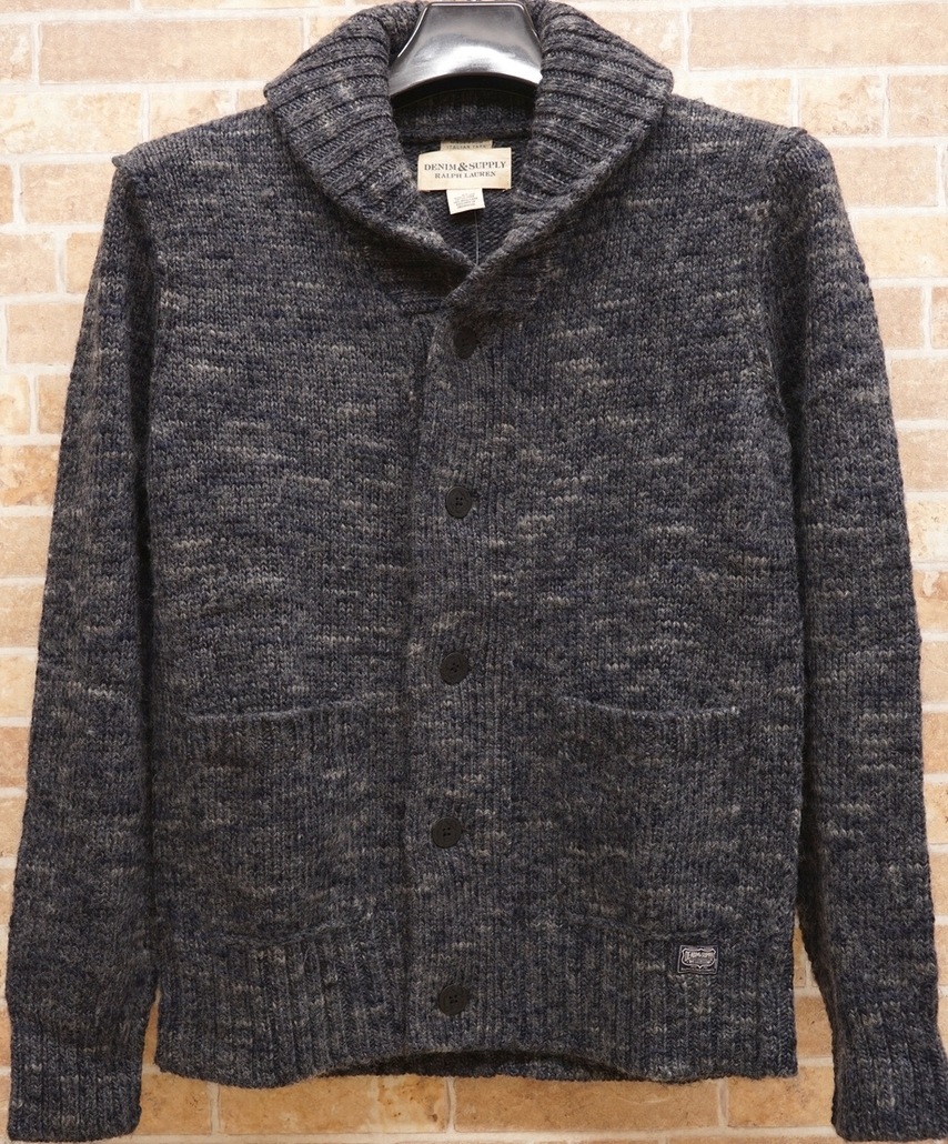 ラルフローレン Denim&Supply デニム＆サプライ ウール ショールカラー 