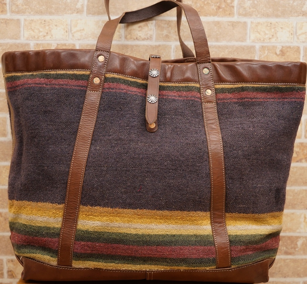 RRL ブランケットトートバッグ 旅行バッグ