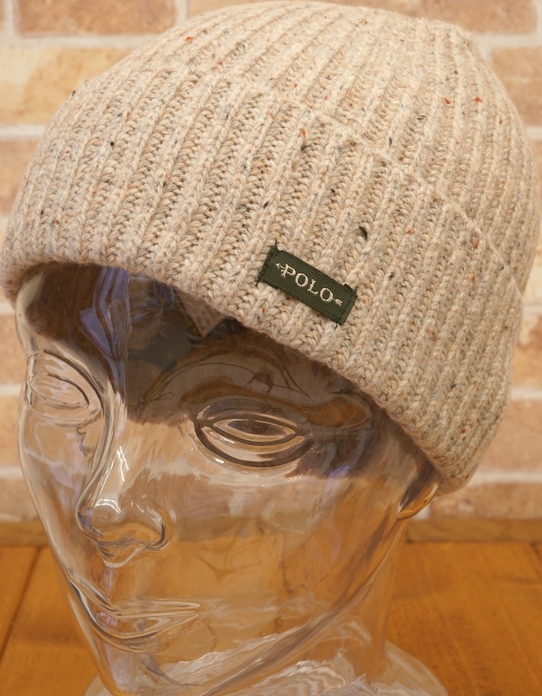 (���ե������) Ralph Lauren �ɥͥ��� ���Υ����� �˥å� ����å� Ryewater Donegal Merino Wool Watch Cap