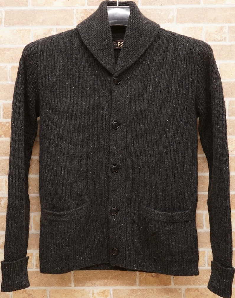 RRL カシミア　カーディガン　グレー RRL カシミア カーディガン グレー RRL(ダブルアールエル