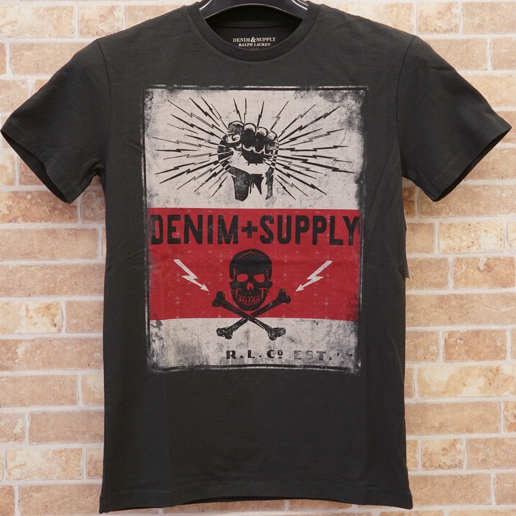 ������ ���ե������ Denim&Supply �ǥ˥�����ץ饤 ������ & �ե����� T����� �֥�å� S