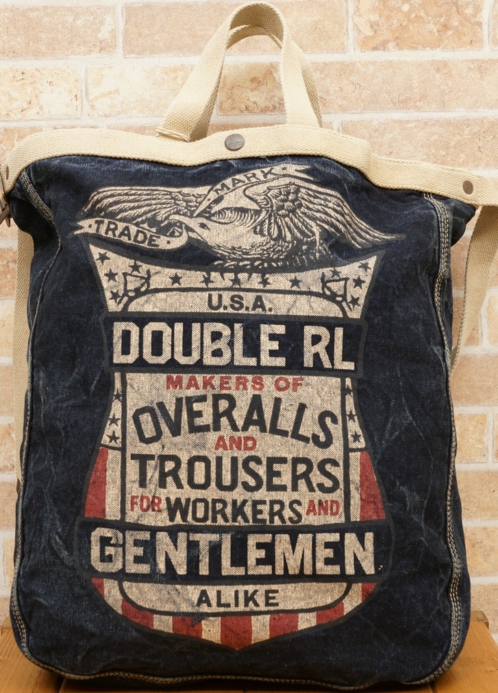 【即完売商品‼️】RRL ダブルアールエル MARKET TOTE キャンバス地 RRL ダブルアールエル MARKET TOTE BAG BRN DUCK トートバッグを通販