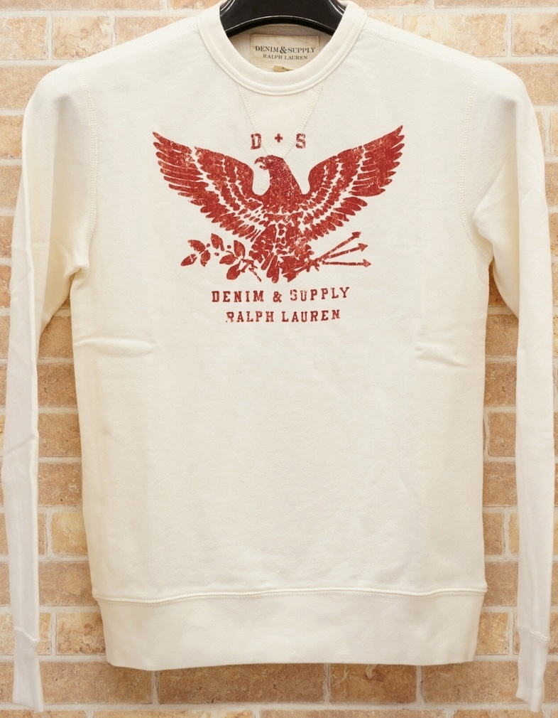 ���ե������ Denim&Supply �ǥ˥�����ץ饤 �������� & ������ �������å� �ȥ졼�ʡ� S