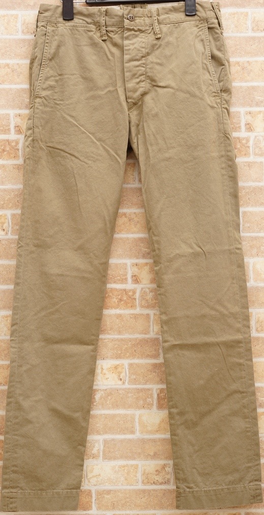 ダブルアールエル) RRL スリムフィット チノ ベージュ Slim Fit Chino 