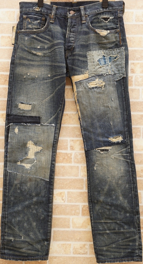 ラルフローレン) Ralph Lauren リペア & ステッチ Varick Slim