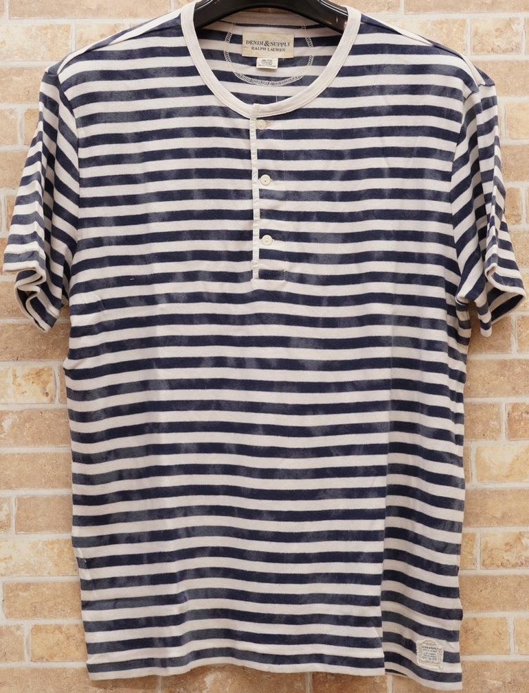 ���ե������ Denim&Supply �ǥ˥�����ץ饤 ������ơ����ù� Ⱦµ �������å� �إ�꡼