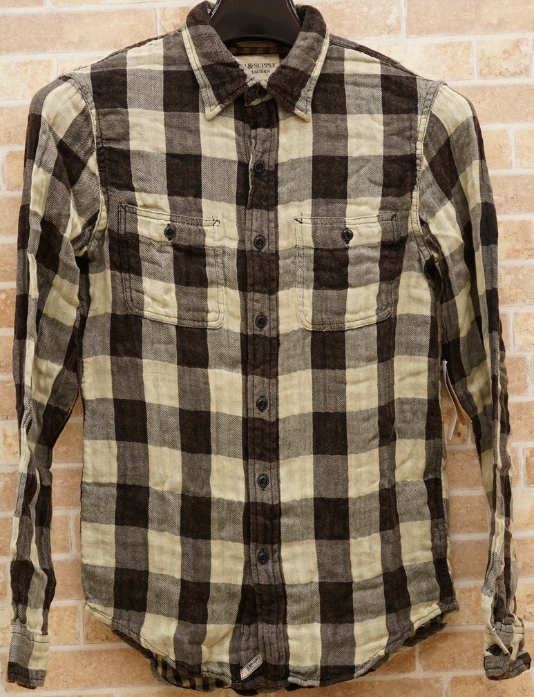 ���ե������ Denim&Supply �ǥ˥�����ץ饤 ���֥�ե������� ���åȥ� ����� S XL XXL
