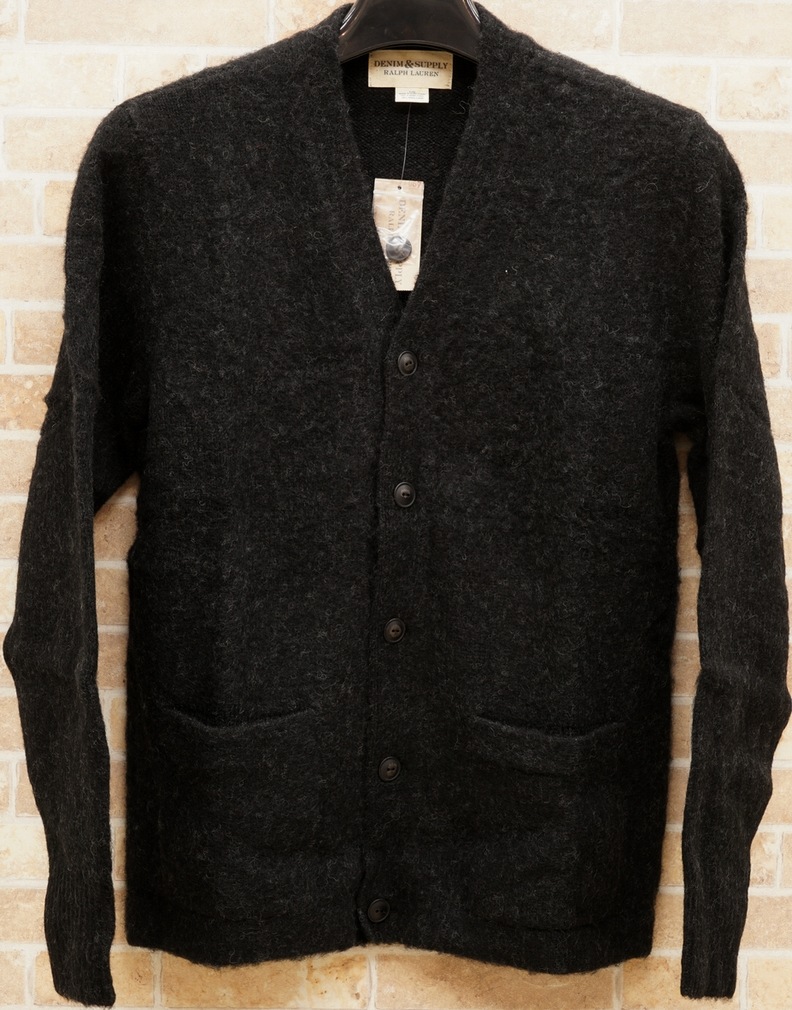 ���ե������ Denim&Supply �ǥ˥�����ץ饤 �֥�å���� ������ �����ǥ����� L ��� Brushed Wool Cardigan