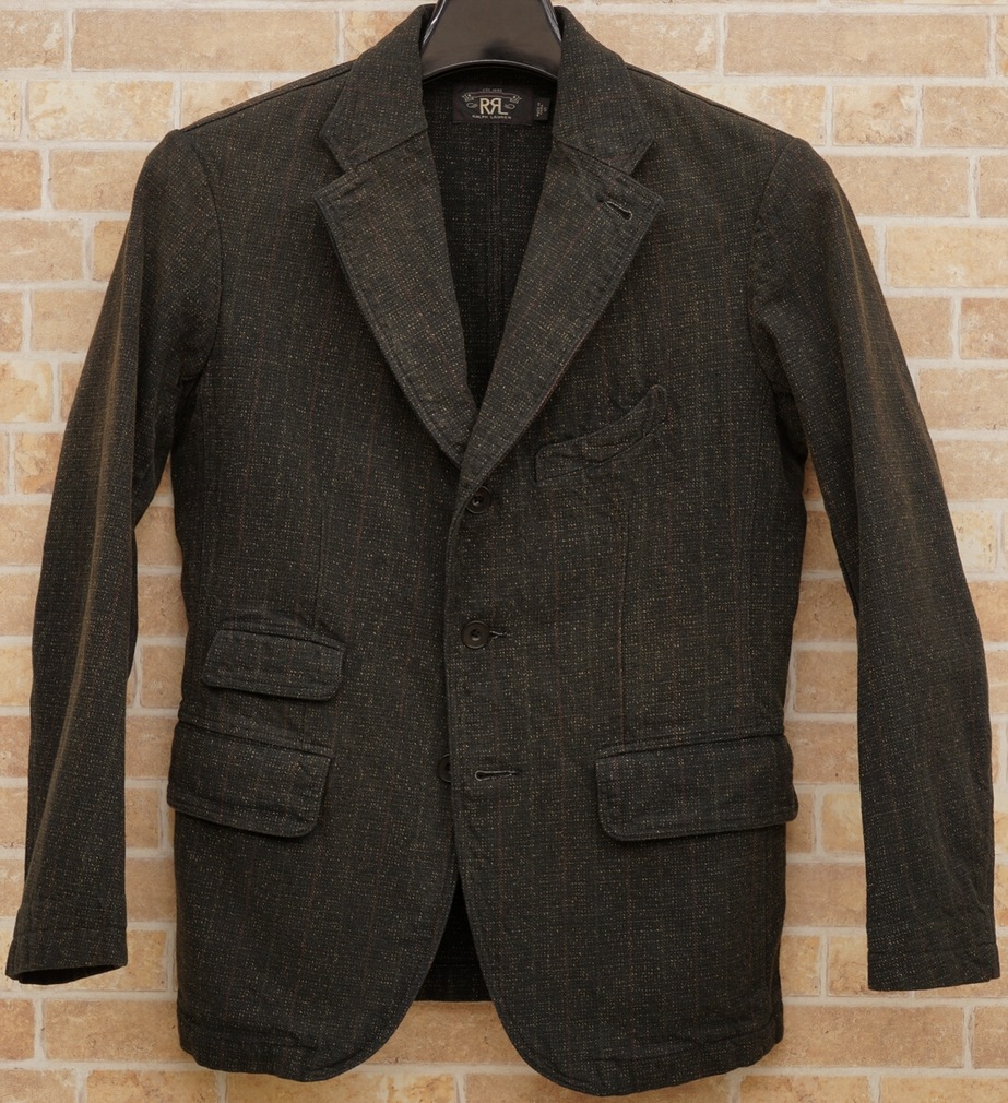 ダブルアールエル) RRL 先染め コットン ジャスペ スポーツコート