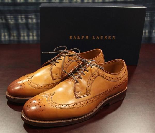 ラルフローレン（Ralph Lauren） 「SANDERSON」 バーニッシュドカーフ