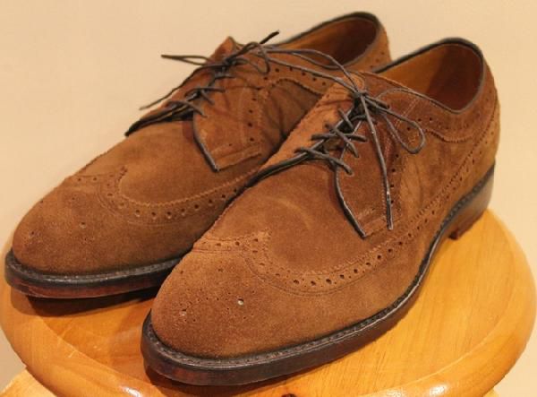 【美品】Ralph Lauren ラルフローレン 革靴　ウイングチップ POLO RALPH LAUREN（ポロ・ラルフローレン） ビジネスシューズ ポロ